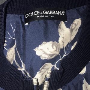 Flowered Dolce and Gabbana Men's Jacket